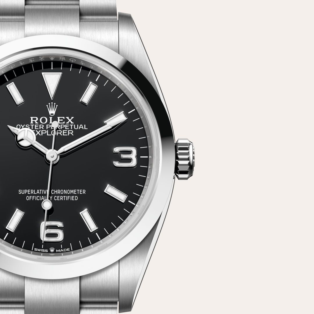 Rolex Explorer 36 in Oystersteel, M124270-0001 Ethos