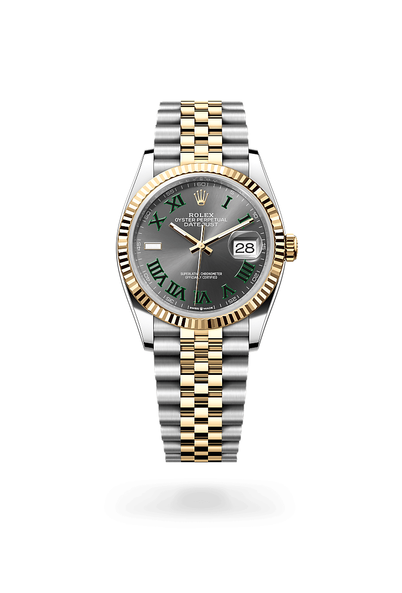 Rolex Datejust 36 in Yellow Rolesor - combination of Oystersteel and yellow gold, M126233-0035 - Ethos