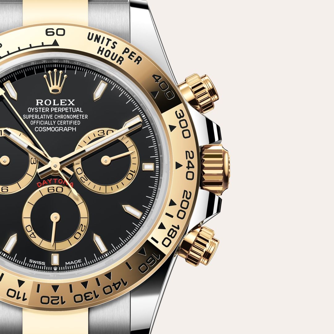 Rolex Cosmograph Daytona in Yellow Rolesor combination of