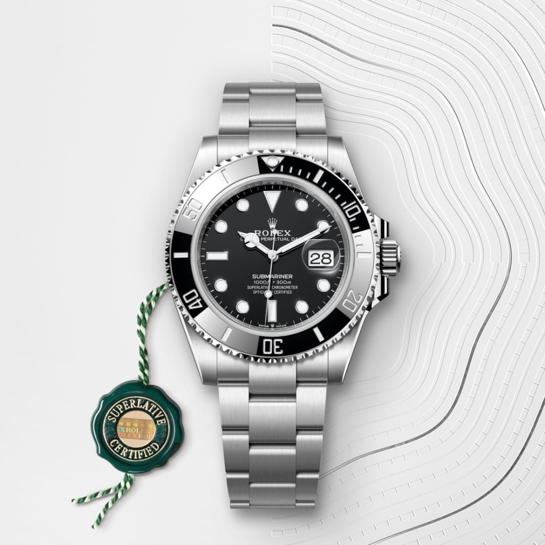 n.ss512 。.:* Rolex Submariner Date in Oystersteel, M126610LN-0001 | Ethos