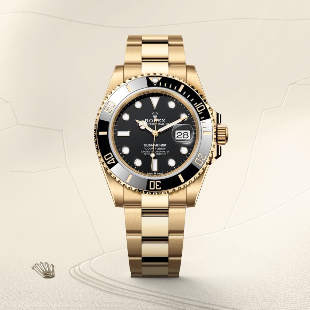 Rolex Submariner Date in 18 ct yellow gold, M126618LN-0002 Ethos