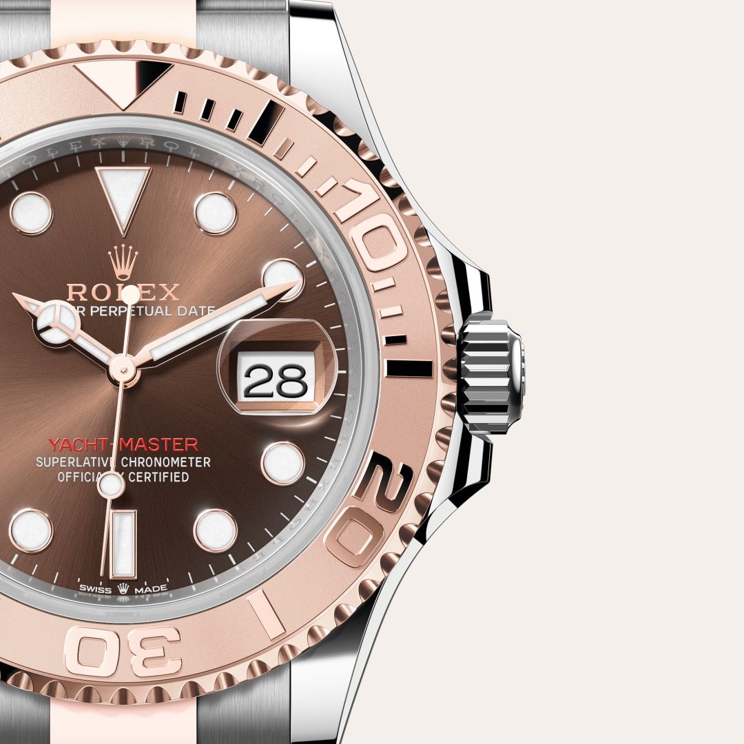 Rolex Yacht-Master 40 in Everose Rolesor - combination of