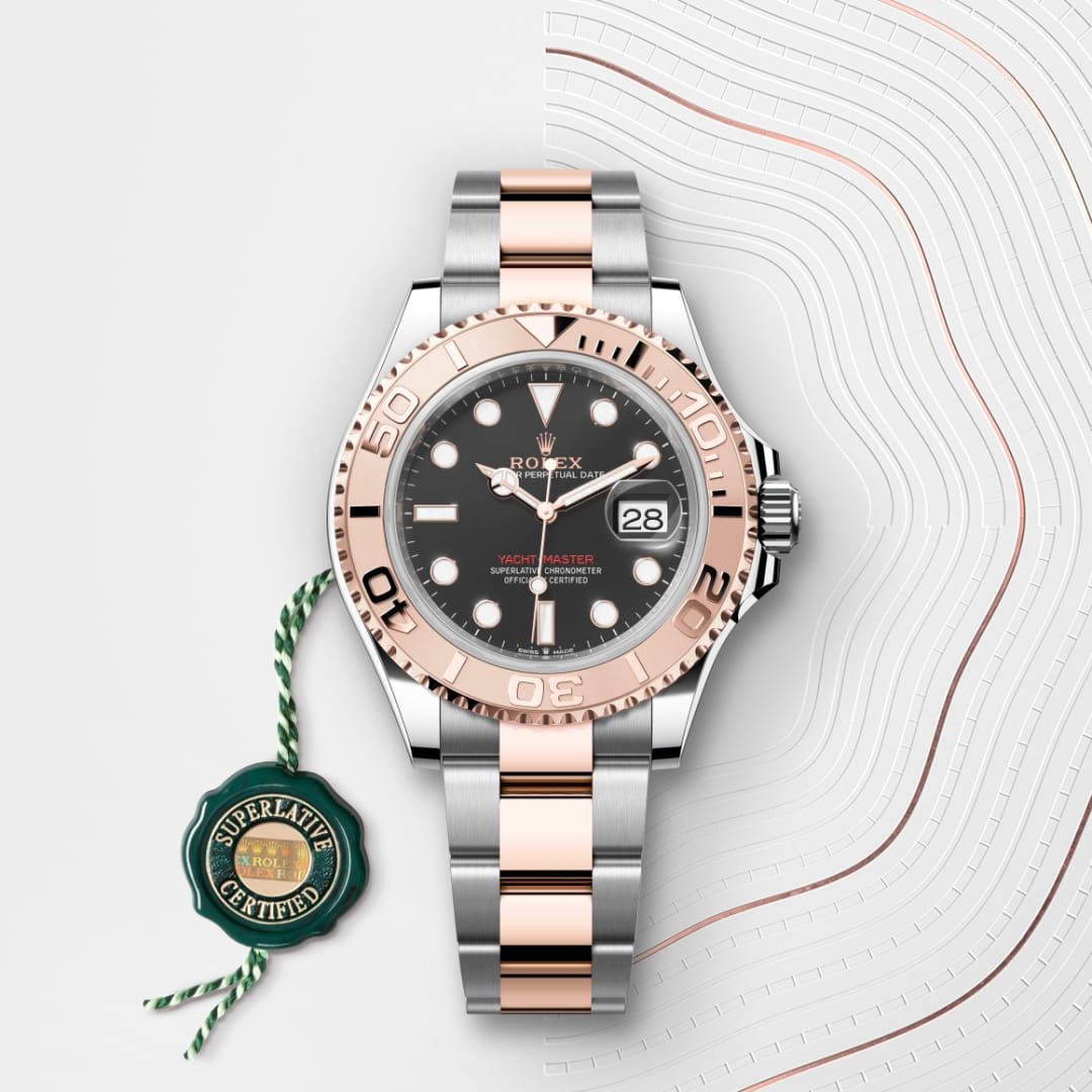 Rolex Yacht-Master 40 in Everose Rolesor combination of