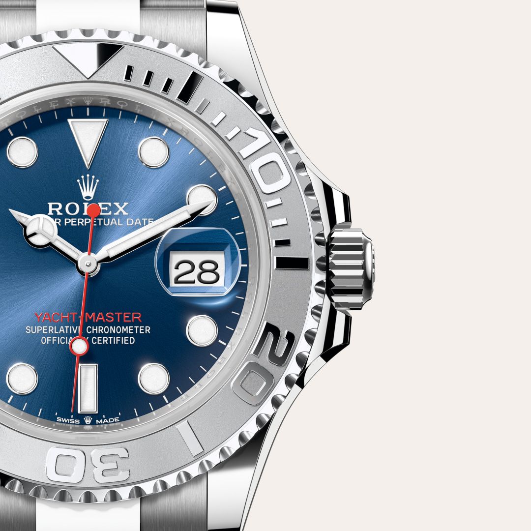 Rolex Yacht-Master 40 in Rolesium combination of Oystersteel and  platinum, M126622-0002 Ethos