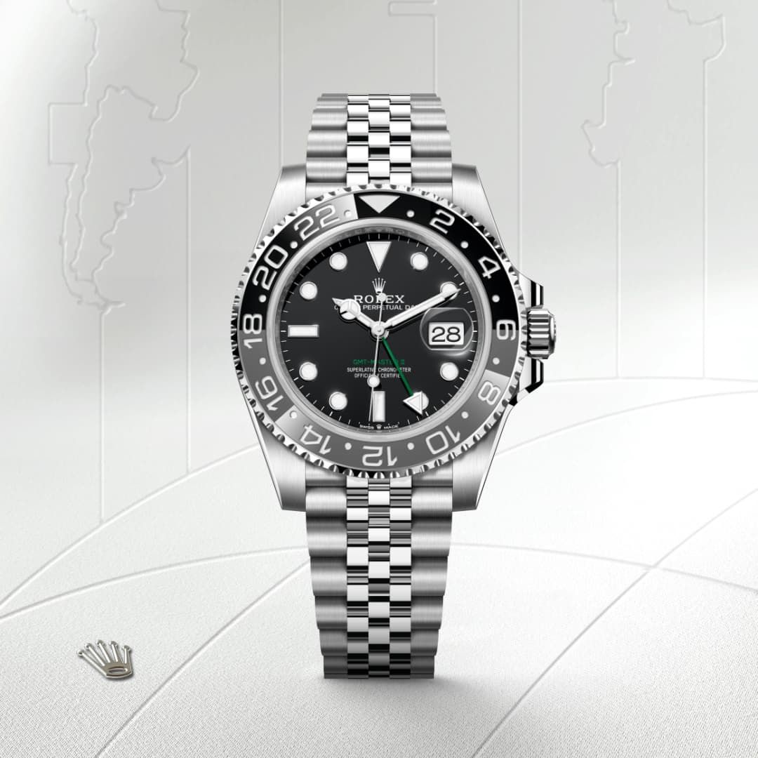 Rolex GMT-Master II in Oystersteel, M126710GRNR-0003 Ethos