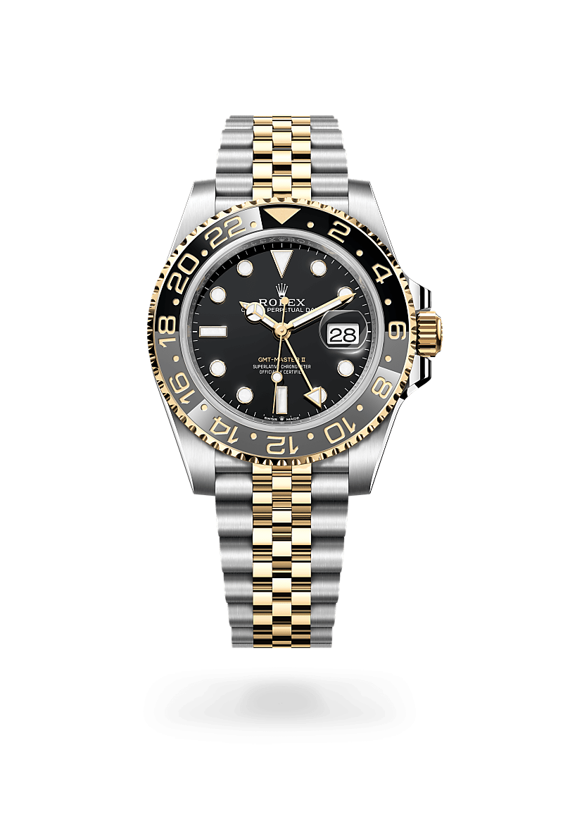 Rolex GMT-Master II in Yellow Rolesor - combination of Oystersteel and yellow gold, M126713GRNR-0001 - Ethos