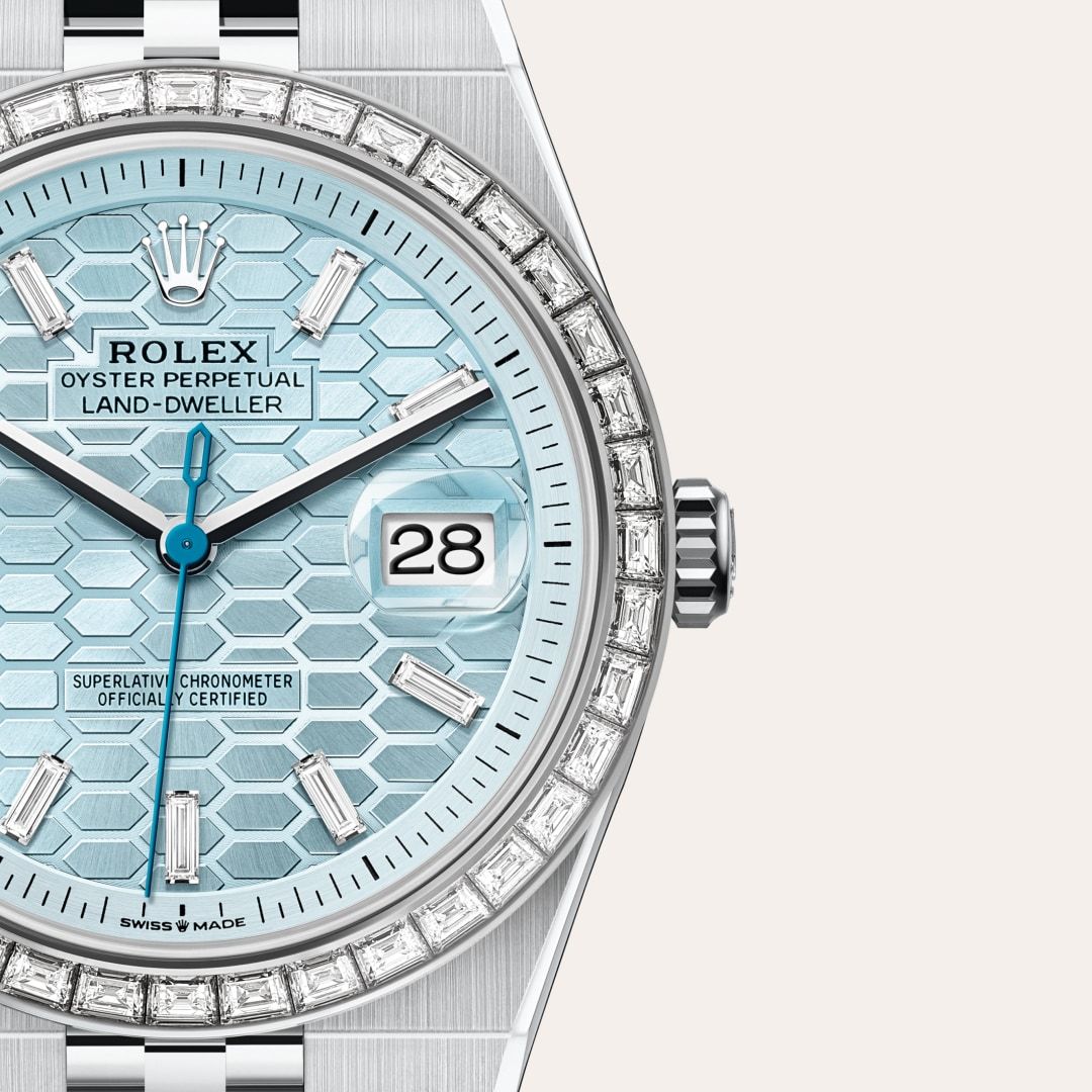 Rolex Land-Dweller 40 in Platinum, M127386TBR-0001 Ethos
