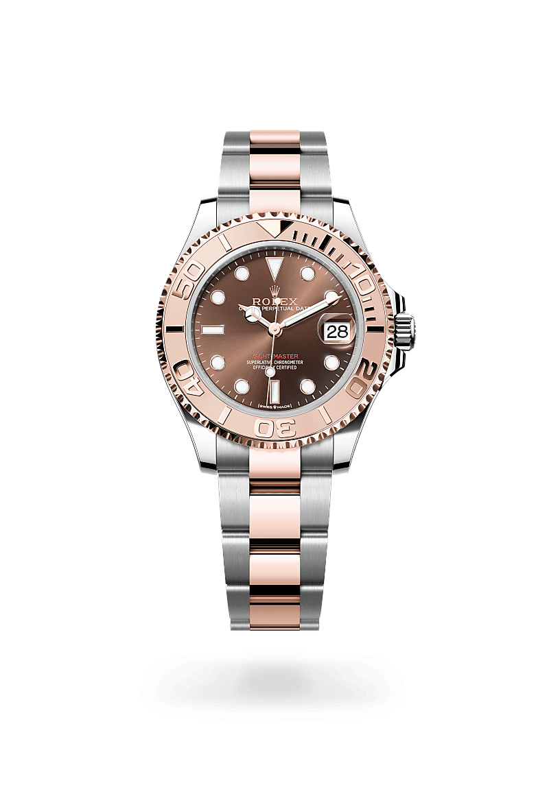Rolex Yacht-Master 37 in Everose Rolesor - combination of Oystersteel and Everose gold, M268621-0003 - Ethos