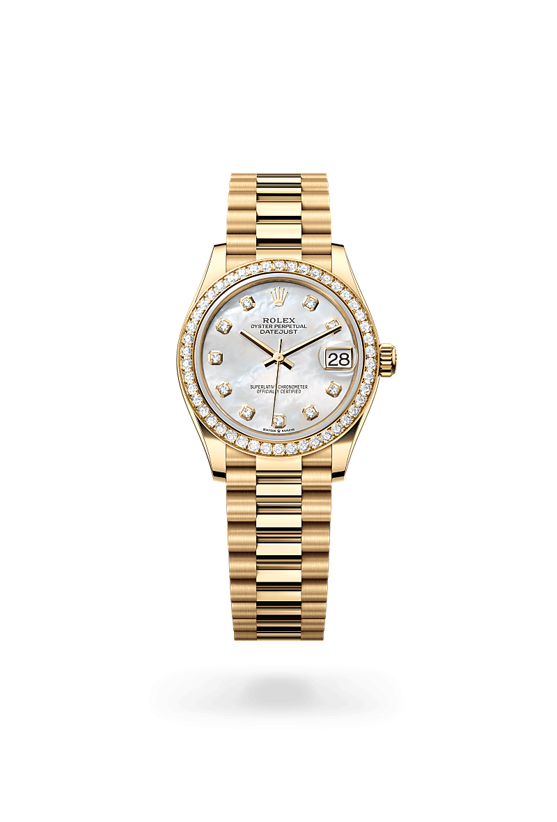 Rolex Datejust 31 in 18 ct yellow gold, M278288RBR-0006 - Ethos