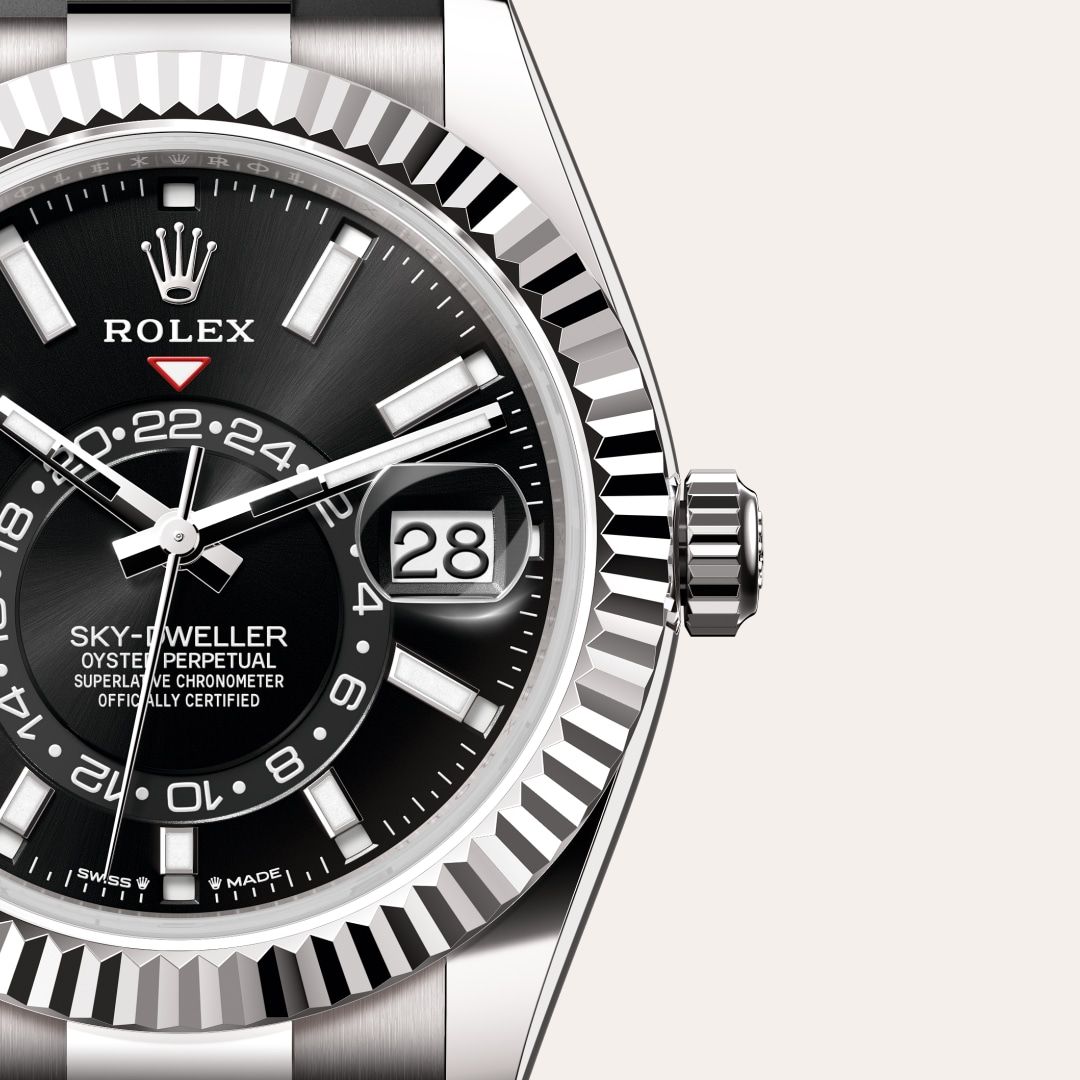 madsaki untitle_p2 ed100 ロレックス rolex 新品 Rolex Sky-Dweller in 18 ct white gold, M336239-0002 | Ethos