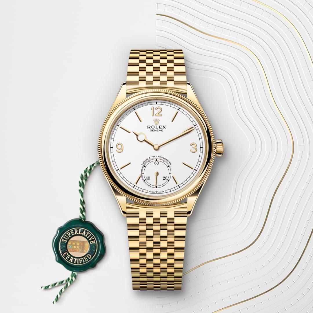 Rolex 1908 in 18 ct yellow gold, M52508-0008 Ethos
