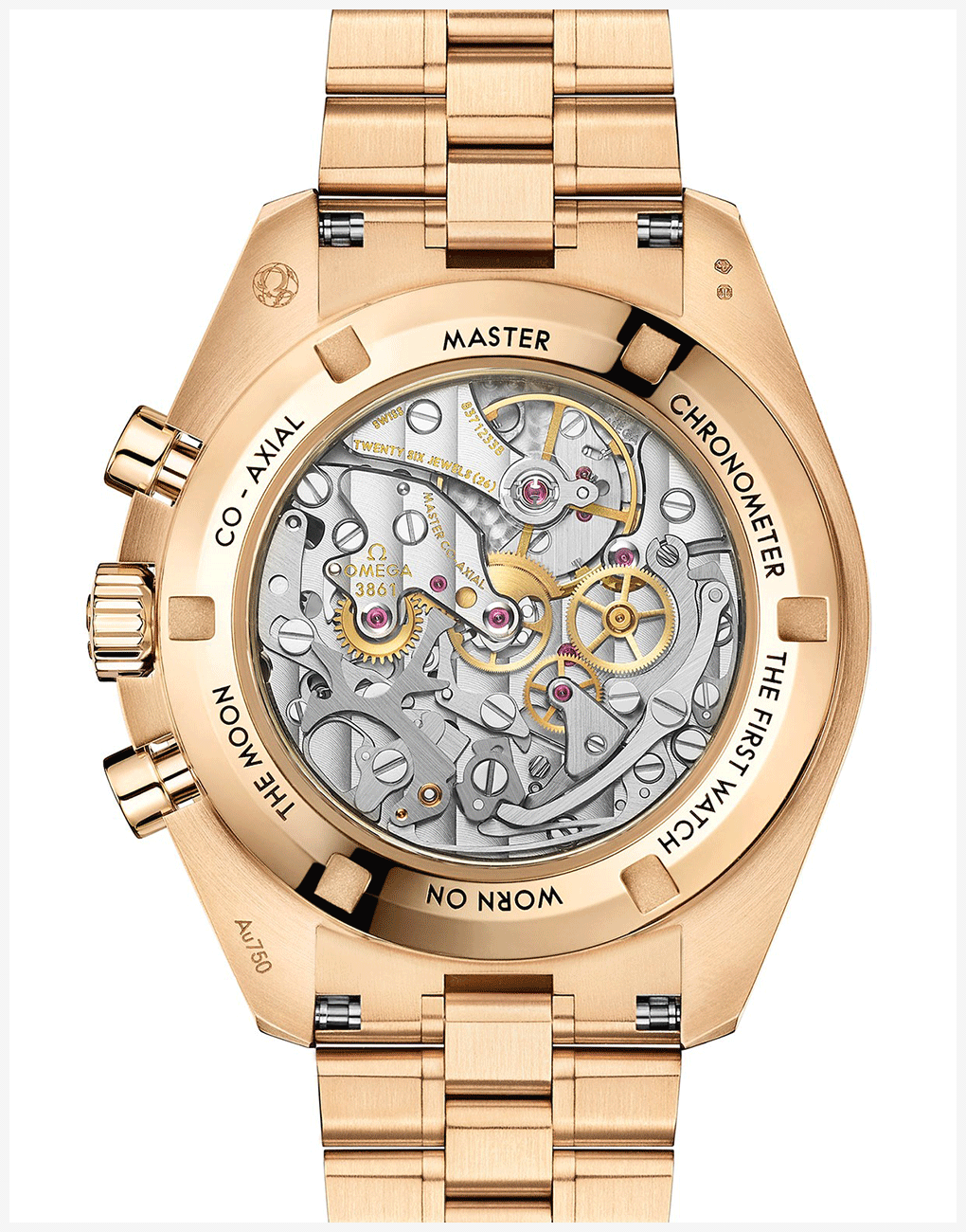 Omega Speedmaster Moonwatch Moonshine Gold Chronograph watches gold watches iconic design moon landing icon timekeeping new materials mechanical movement