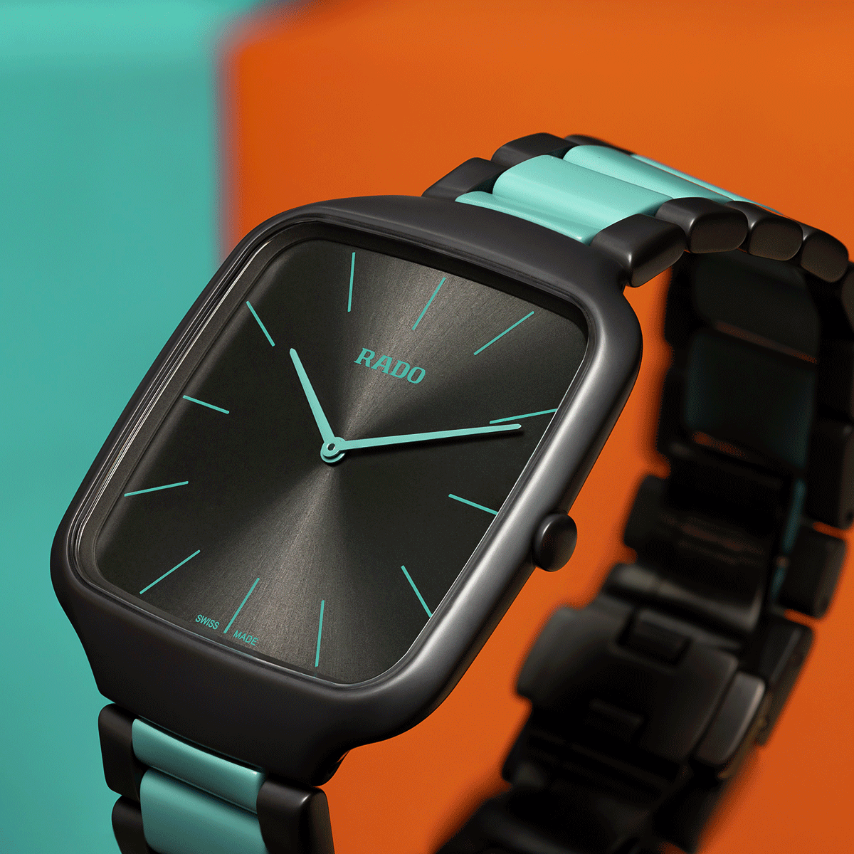 Rado True square Thinline Les Couleurs Le Corbusier Ceramic watches square cases review three square watches