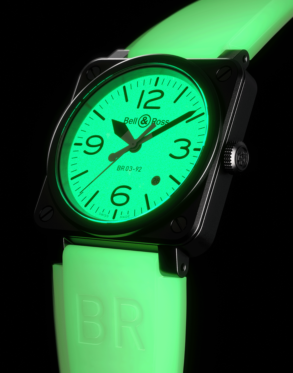 Luminous Watches Bell & Ross BR03-92 Full Lum