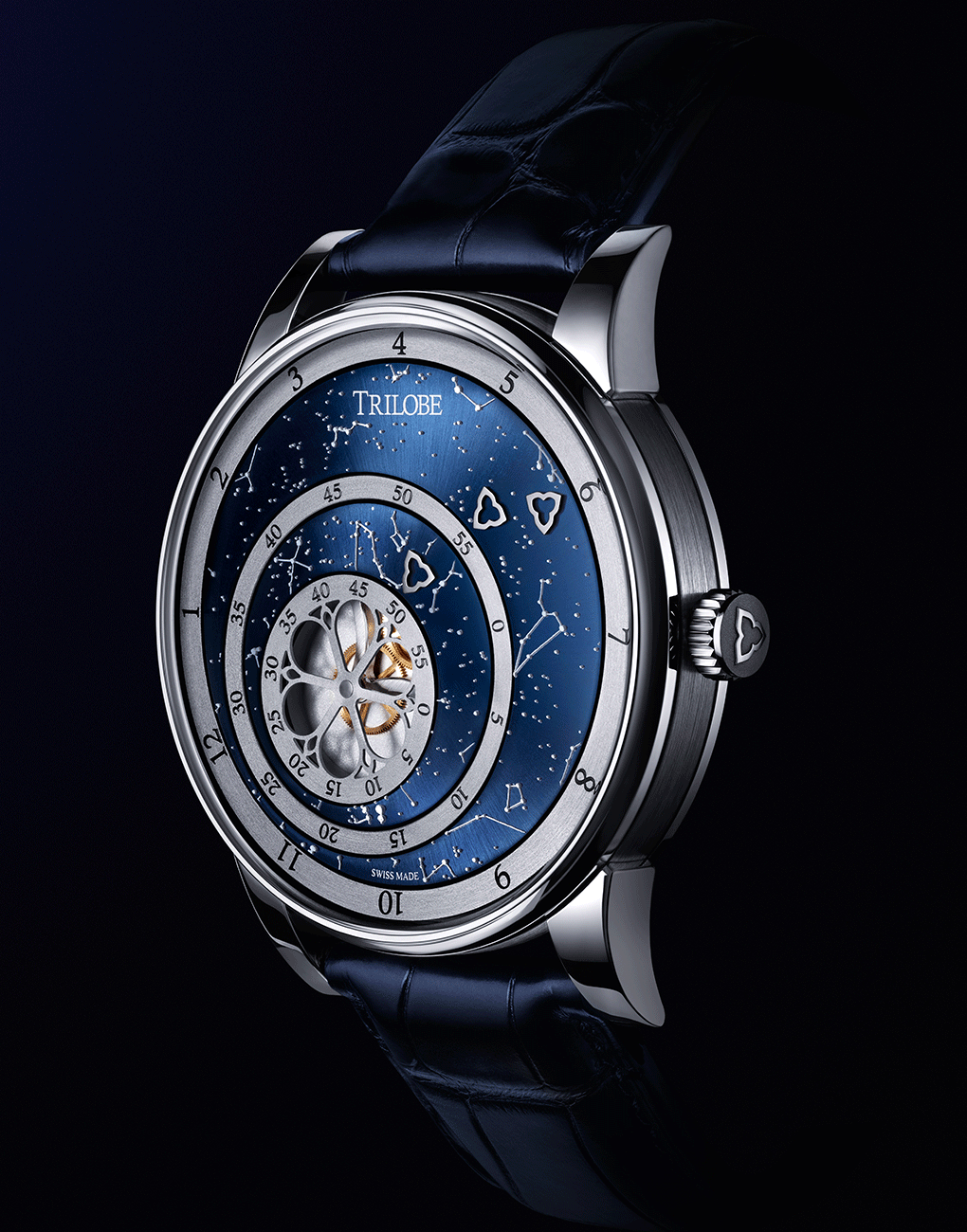Trilobe French Luxury Watches Introduction brand story top collections Nuit Fantastique Matinaux Unconventonal displays customisation secret