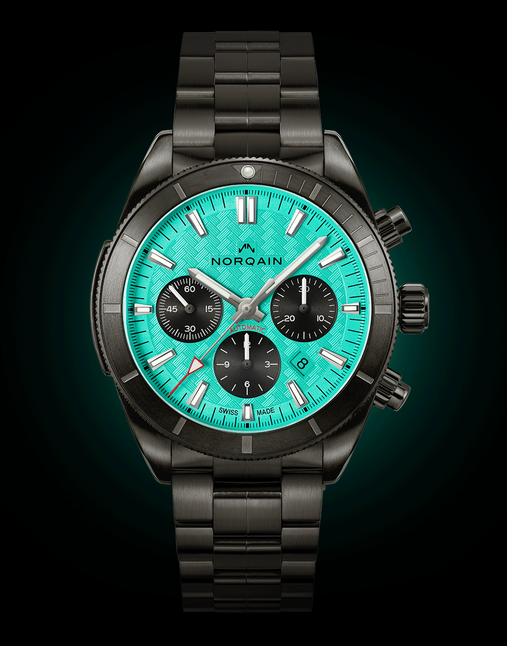 Norqain Celurian blue dial adventure spouse watches 44mm