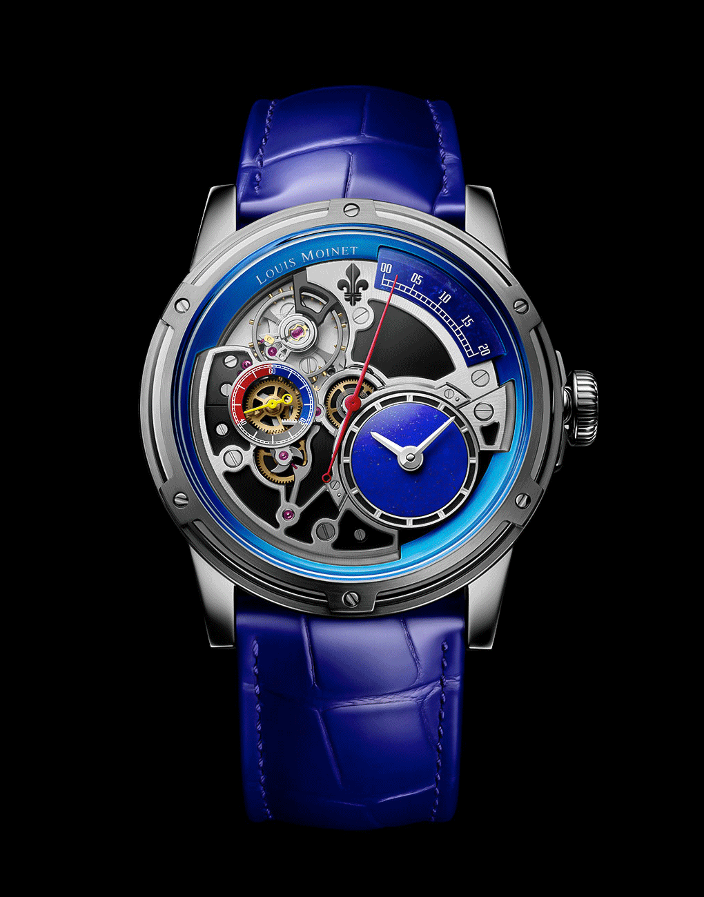 Louis Moinet Tempograph Neo Lapis Lazuli