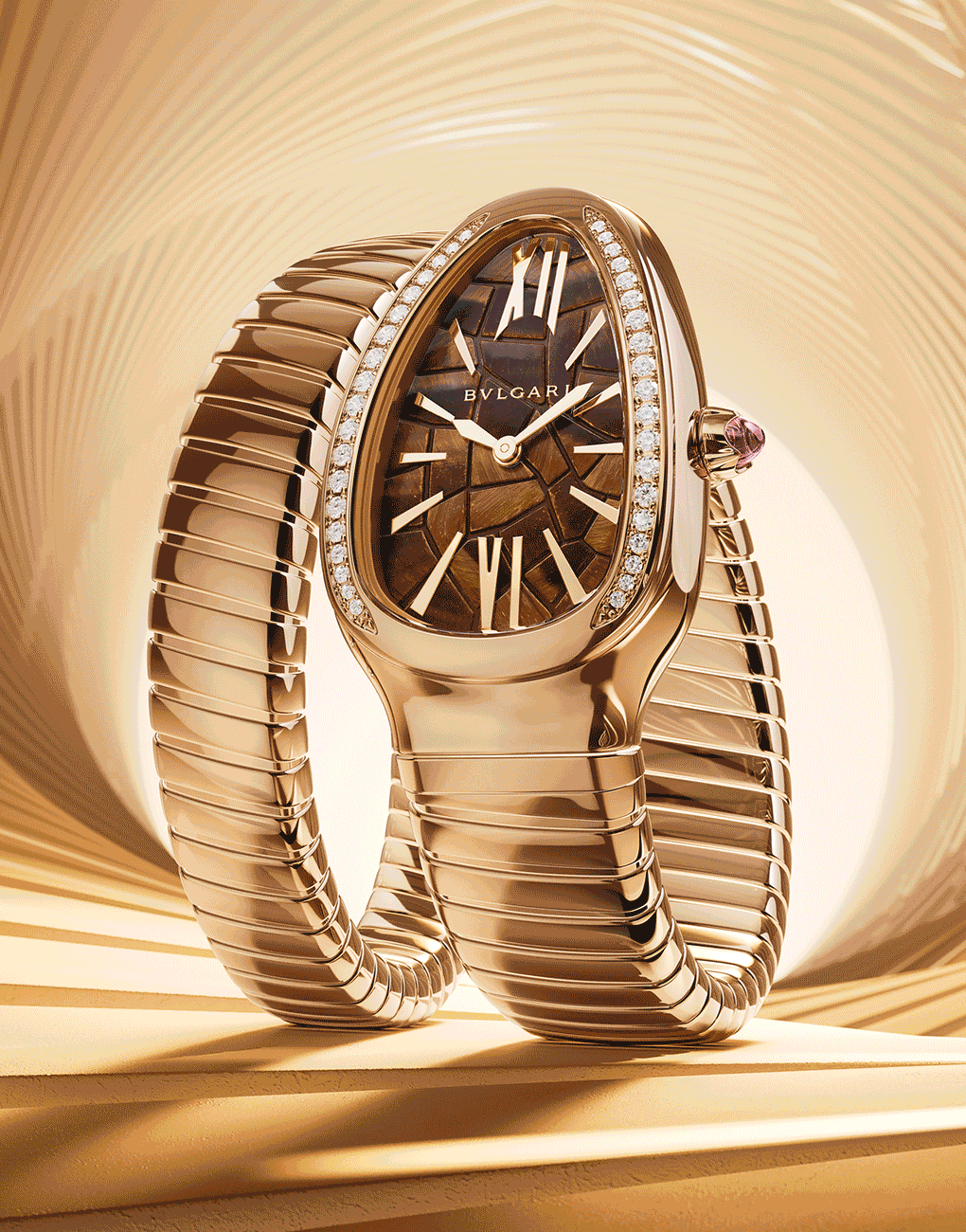 Bulgari BVLGARI CEO Interview Jean-Christophe Babin Octo Finissimo ultra new world record Serpenti Tadao Ando mother-of-pearl priyanka Chopra-Jonas brand ambassador gold watches