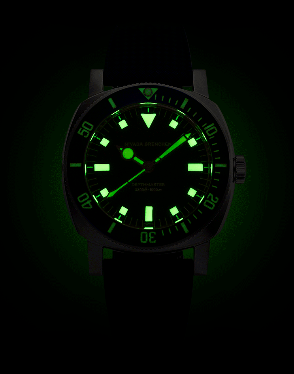 Nivada Grenchen Depthmaster Blue