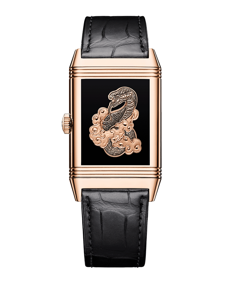 Jaeger-LeCoultre Reverso Tribute Enamel Snake Year of the Snake watch enamel watches