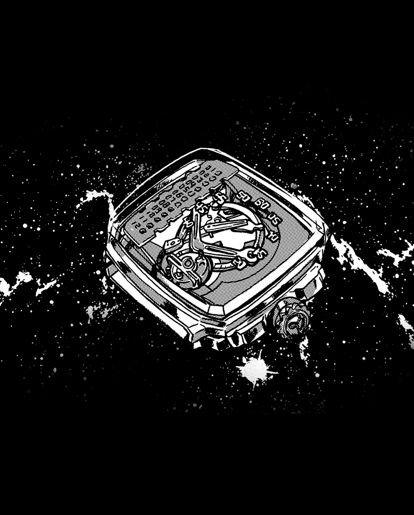 Hautlence TV-shaped Case