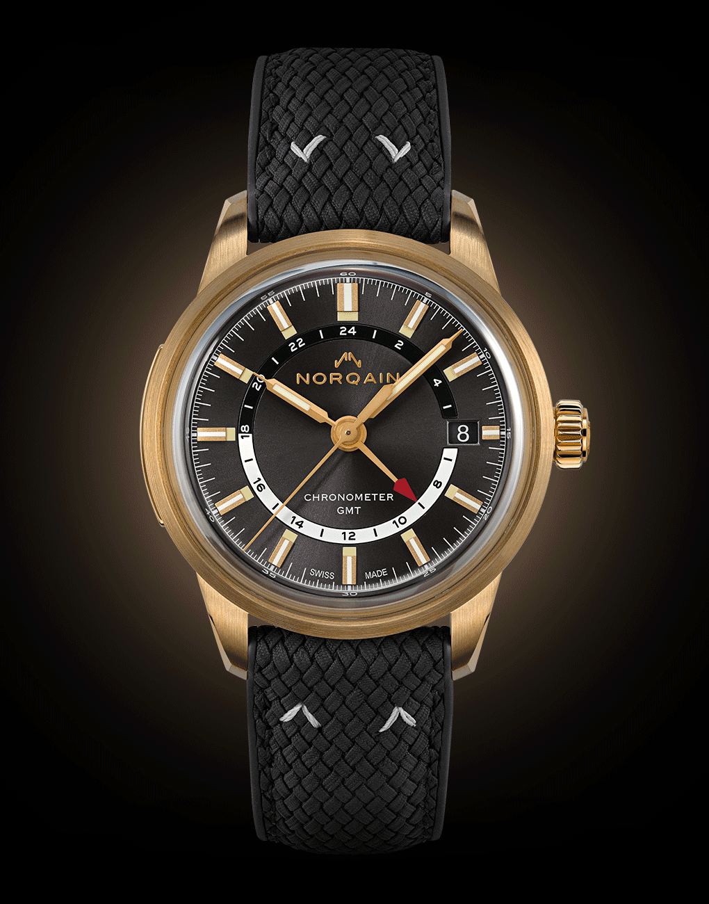 Norqain Freedom 60 GMT 40mm Bronze Anthracite
