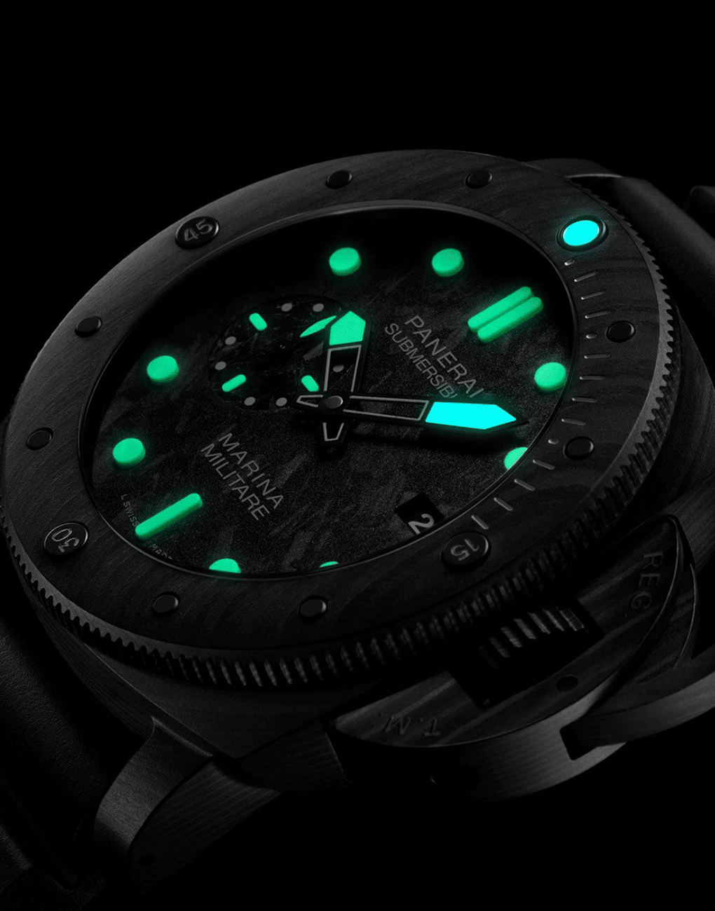Panerai Submersible Marina Militare Carbotech
